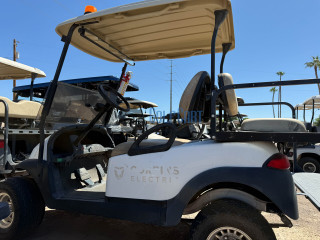 2017 4PR Lifted Club Car Precedent - White