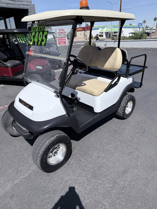 2017 4PR Lifted Club Car Precedent - White