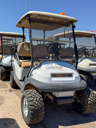 2016 4PR Lifted Club Car Precedent - White