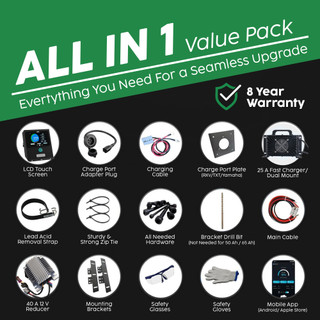 Lithium Rhino 36V 105Ah LiFePO4 Lithium Battery Bundle