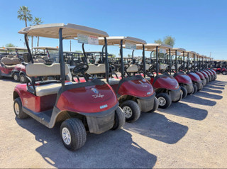 2021 EZGO RXV - Lithium Red