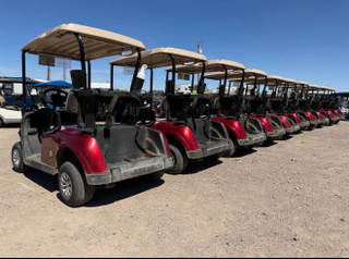 2021 EZGO RXV - Lithium Red