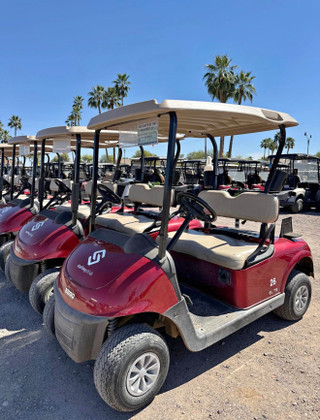2021 EZGO RXV - Lithium Red