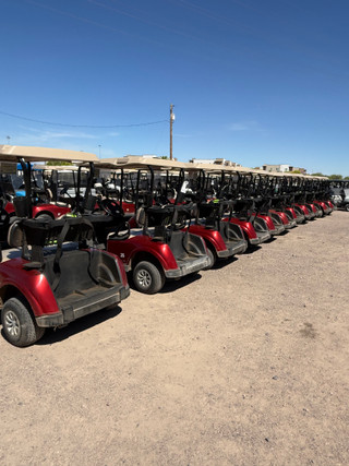 2021 EZGO RXV - Lithium Red