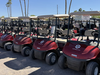 2021 EZGO RXV - Lithium Red