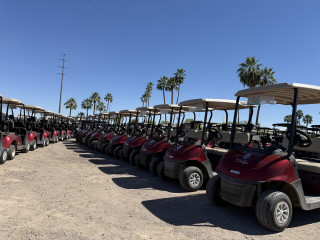2021 EZGO RXV - Lithium Red