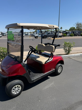 2021 EZGO RXV - Lithium Red
