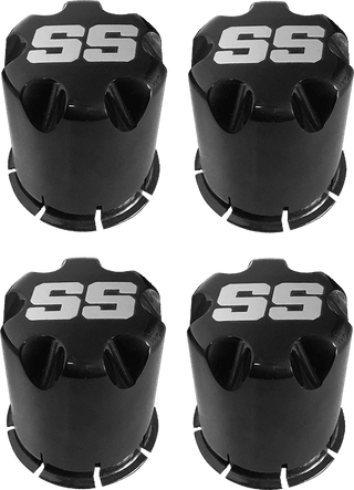 SGC 14″ Vampire Glossy Black Wheel – Aluminum Alloy / STEELENG 22″x10.5″-14″ GATOR All Terrain Tire DOT Approved