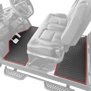 Xtreme Floor Mat Set, Evolution D5 (4+2), Red