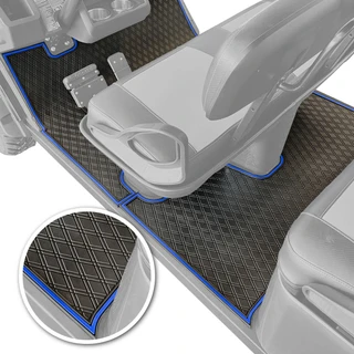 Xtreme Floor Mat Set, EZGO L6, Blue-GCM46