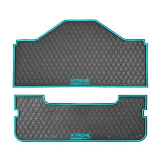 Xtreme Floor Mat Set, Evolution D5 (2+2), Sky Blue-GCM86AC