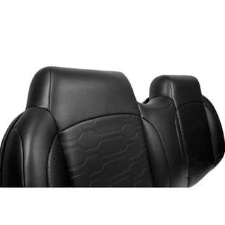 MJ Aspen Front Seat Cushions, EZGO TXT/RXV, Black