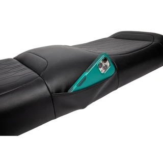MJ Aspen Front Seat Cushions, EZGO TXT/RXV, Black