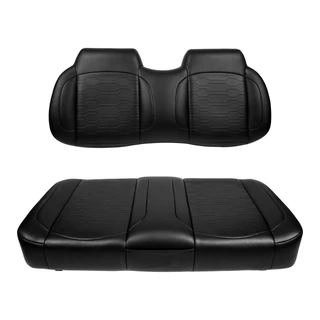 MJ Aspen Front Seat Cushions, Yamaha Drive/Drive2, Black