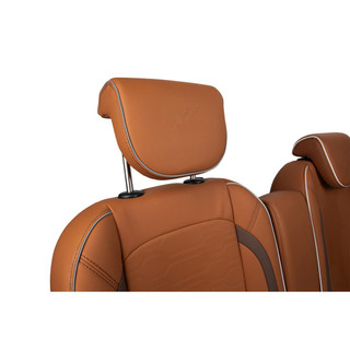 Commander Front Seat Cushions, EZGO RXV, Caramel