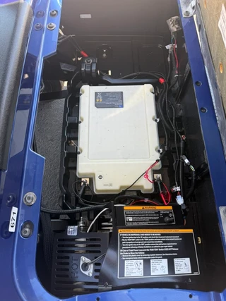 2023 EZGO RXV Samsung Lithium - Blue