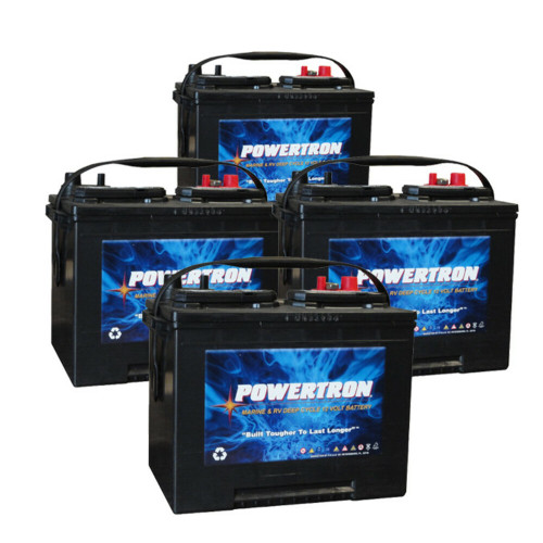 12 Volt Powertron P12000 Battery 12V/160Ah (4 Packs, 48V)
