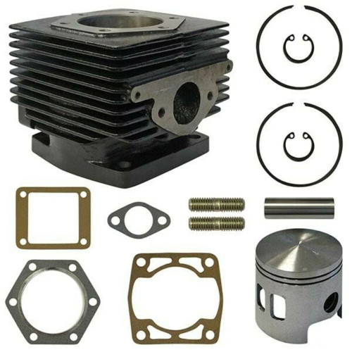 Red Hawk EZGO Golf Cart Top End Overhaul Kit - 2-Cycle Gas 1989-1993