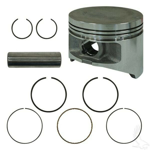 Red Hawk Yamaha G22, G29 Gas Golf Cart Oversized Piston and Ring Assembly, .25mm, 2003