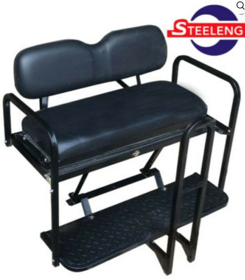 Steeleng EZGO RXV Rear Flip Seat Kit (2008-2015)