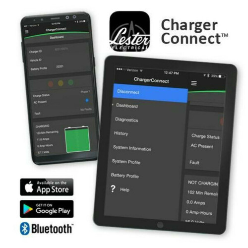 On-Board Battery Charger 24/36/48 Volt | Lester Summit 2 Free Shipping