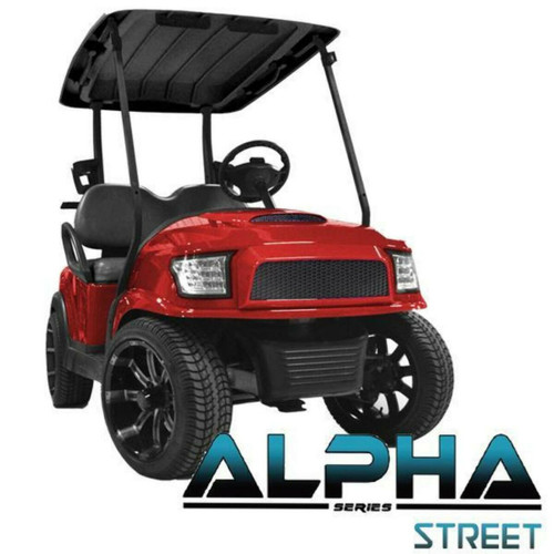 Nivel Club Car Precedent ALPHA Street Front Cowl Kit in Red 2004