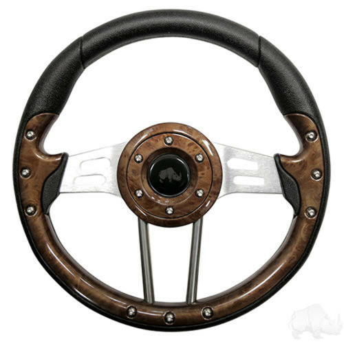 Red Hawk EZ-GO Golf Cart Steering Wheel Multiple Colors