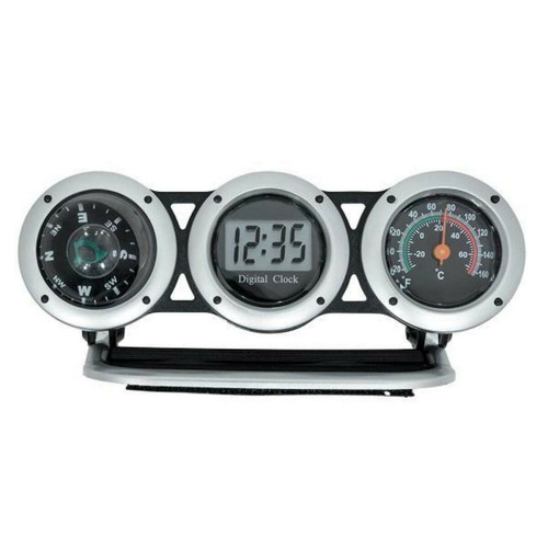 Nivel Bell Clock/Compass /Thermometer Combo