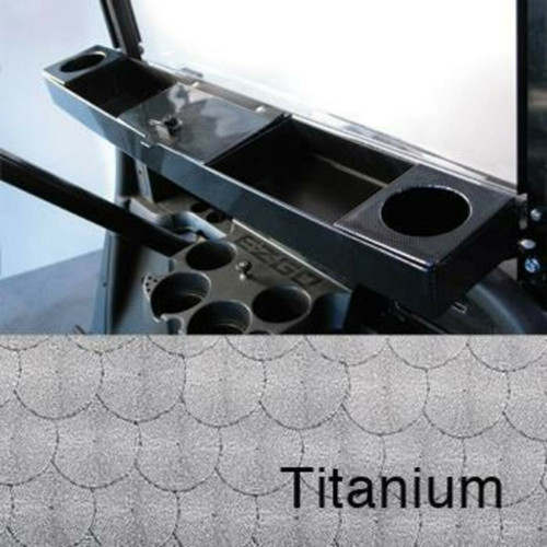 Nivel Titanium Dash Organizer / Beverage Tray Universal Fit