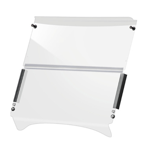 EZGO RXV (2008+) DoubleTake Golf Cart Magnetic Catch Windshield - Clear