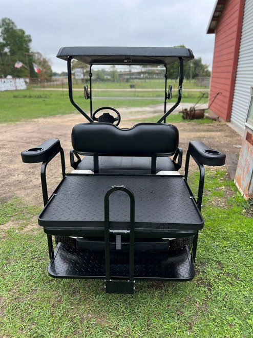 Club Car DS (1982-2000.5) - NOMAD Rear Flip Seat Kit - Golf Cart Garage