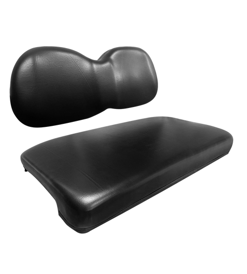 Club Car Precedent/Tempo Golf Cart Front Seat Cushions – Black