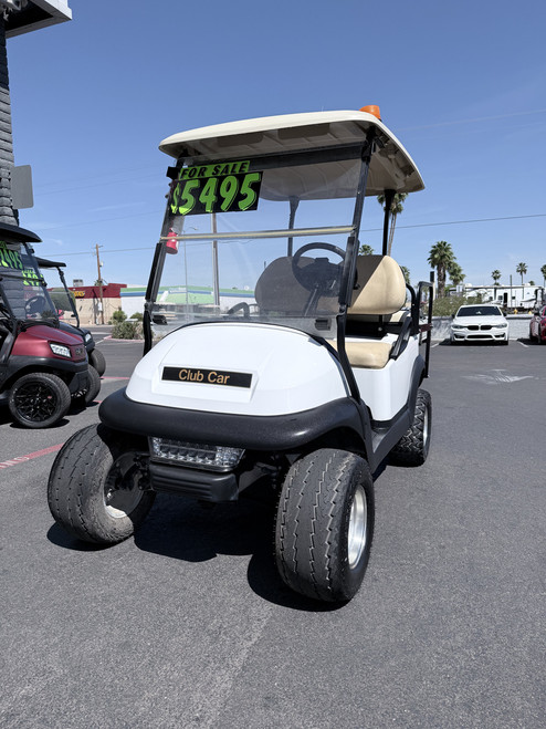 2017 4PR Lifted Club Car Precedent - White