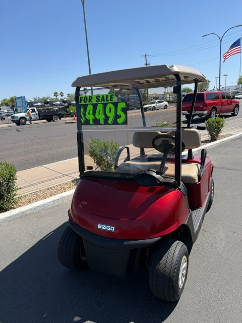 2021 EZGO RXV - Lithium Red