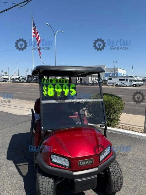 2021 Club Car Tempo- Lithium Red