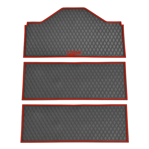 Xtreme Floor Mat Set, Evolution D5 (6F), Red-GCM79ABB