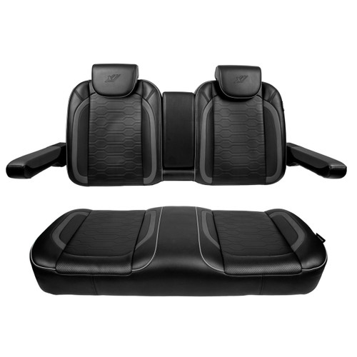 Commander Front Seat Cushions, CC Prec/Onward/Tempo, Black