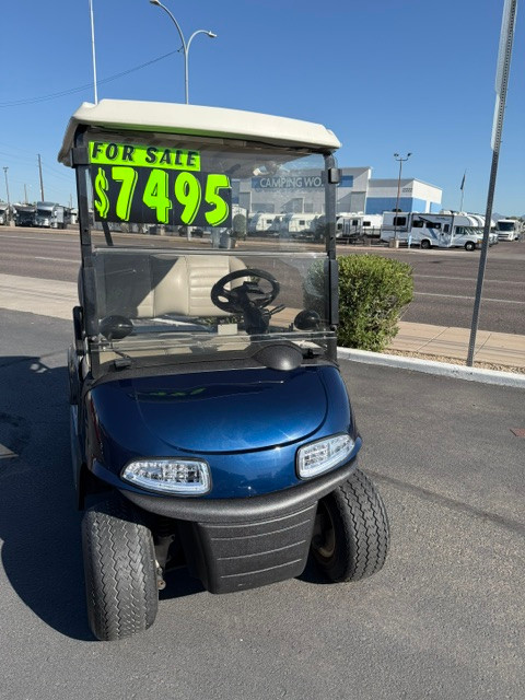 2023 EZGO RXV Electric Golf Cart - Blue