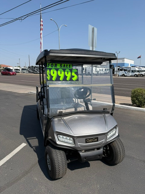 2022 Club Car Villager 6-Passenger Lithium Golf Cart - Silver
