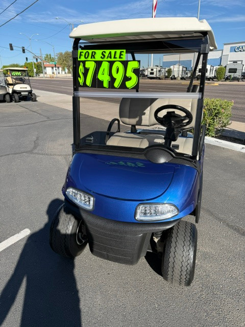 2023 EZGO RXV Samsung Lithium - Blue