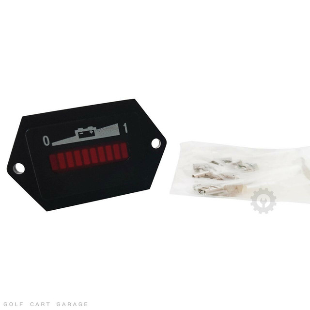 48 Volt Golf Cart Digital Meter Battery Charge Indicator
