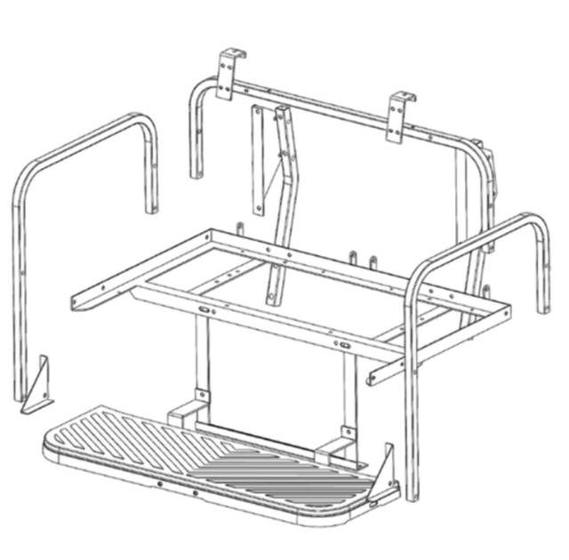 EZGO RXV Seat Covers Set Replacement Bottom & Back Seat Cover