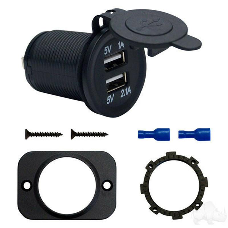 Phone/USB Charger For Golf Cart