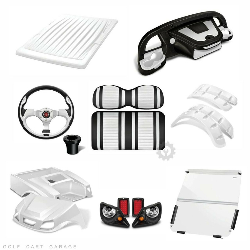 Club Car DS Doubletake Spartan Body & LED Light Kit - 11 Colors