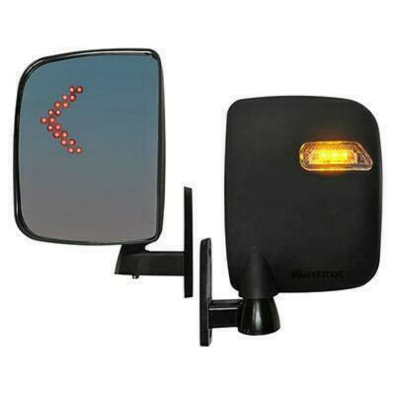 Mirror, Deluxe LED Side, Set of 2, Running/Turn Signal