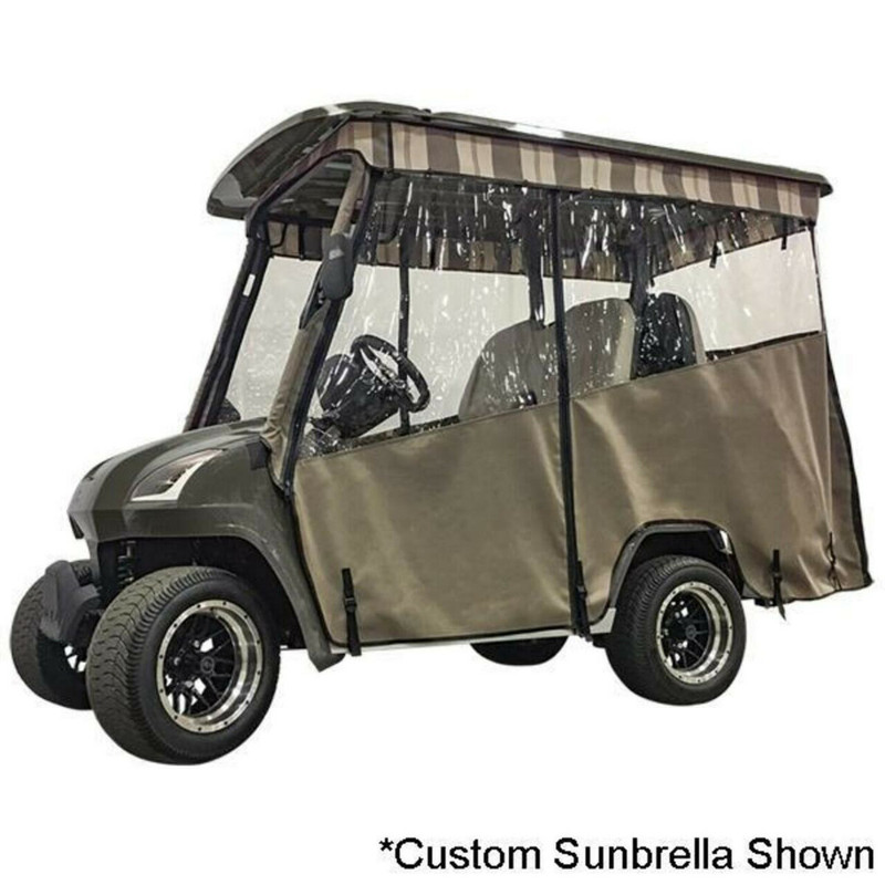 Sunbrella Track-Style Golf Cart Enclosure