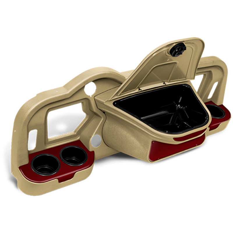 EZGO RXV Doubletake Sentry Dash Assembly (Sand) - Golf Cart Garage