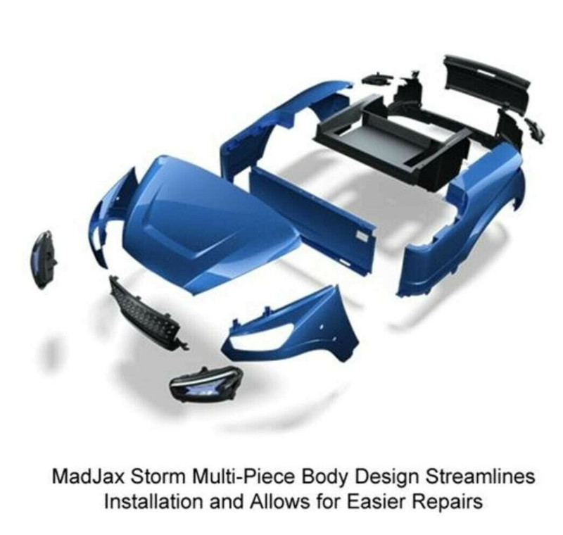 EZGO TXT Madjax Storm Full Body Kit with Lights