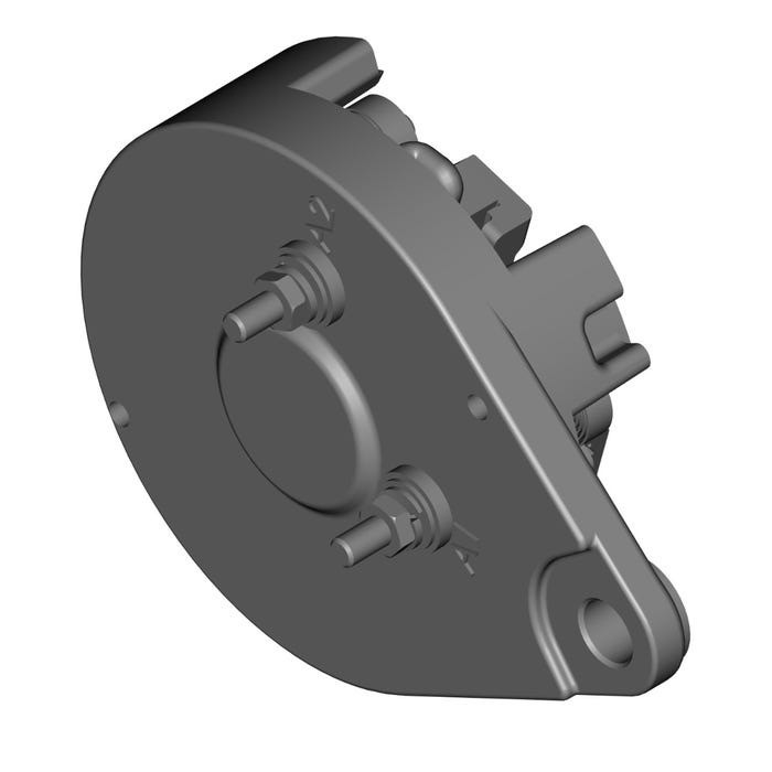 E-Z-GO Starter Generator End Housing & Brushes - Golf Cart Garage