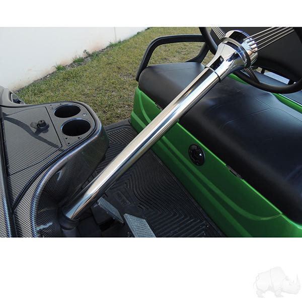 EZGO Golf Cart Steering Column Cover (Stainless Steel) (RXV & TXT